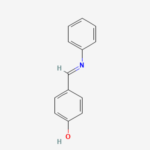 4-[(Phenylimino)methyl]phenol