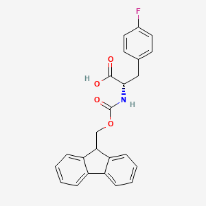 (S)-3-(4-Fluorophenyl)-2-[[[(9H-Fluoren-9-yl)methoxy]carbonyl]amino]propionic acid