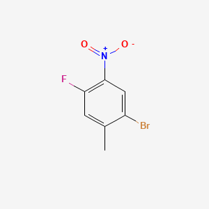 1-Bromo-4-fluoro-2-methyl-5-nitrobenzene