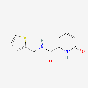 1，6-Dihydro-6-oxo-N-(2-thienylmethyl)-2-pyridinecarboxamide