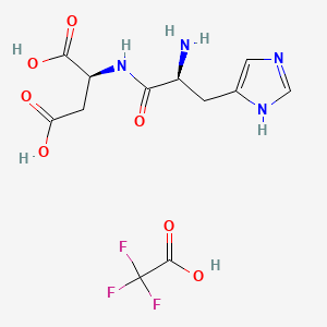 L-Histidyl-L-aspartic acid 2，2，2-trifluoroacetate