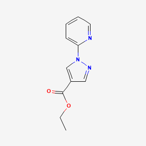 Ethyl 1-(pyridin-2-yl)-1H-pyrazole-4-carboxylate