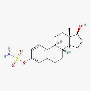 (8R,9S,13S,14S,17S)-17-Hydroxy-13-methyl-7,8,9,11,12,13,14,15,16,17-decahydro-6H-cyclopenta[a]phenanthren-3-yl sulfamate