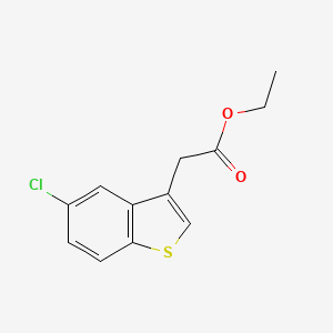 Ethyl 5-chlorobenzo[b]thiophene-3-acetate