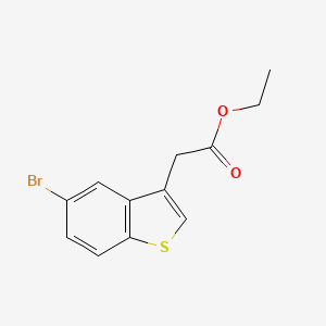 Ethyl 2-(5-Bromobenzo[b]thiophen-3-yl)acetate