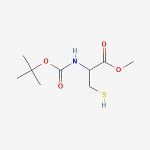 Methyl 2-((tert-butoxycarbonyl)amino)-3-mercaptopropanoate