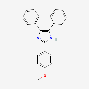 2-(4-Methoxyphenyl)-4,5-diphenyl-1H-imidazole