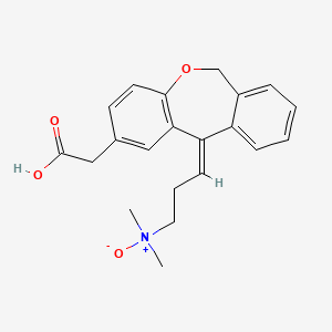 (Z)-3-(2-(Carboxymethyl)dibenzo[b,e]oxepin-11(6H)-ylidene)-N,N-dimethylpropan-1-amine oxide