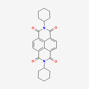 1,3,6,8(2H,7H)-Tetraone, 2,7-dicyclohexylbenzo[lmn][3,8]phenanthroline