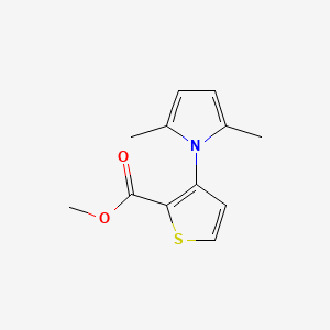 Methyl 3-(2,5-Dimethyl-1H-pyrrol-1-yl)thiophene-2-carboxylate