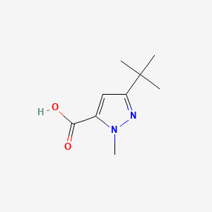 3-(tert-Butyl)-1-methyl-1H-pyrazole-carboxylic acid, 95%