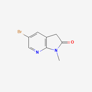 5-Bromo-1-methyl-1,3-dihydro-2H-pyrrolo[2,3-b]pyridin-2-one