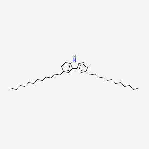 3,6-Didodecyl-9H-carbazole