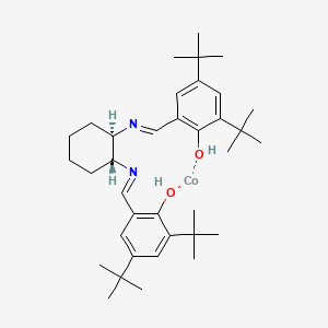 Cobalt, [[2,2'-[(1R,2R)-1,2-cyclohexanediylbis[(nitrilo-κN)methylidyne]]bis[4,6-bis(1,1-dimethylethyl)phenolato-κO]](2-)]-, (SP-4-2)-