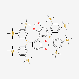 (S)-1,1'-[4,4'-Bi-1,3-benzodioxole]-5,5'-diylbis[1,1-bis[3,5-bis(trimethylsilyl)phenyl]phosphine