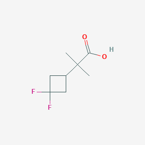 2-(3,3-Difluorocyclobutyl)-2-methylpropanoic Acid