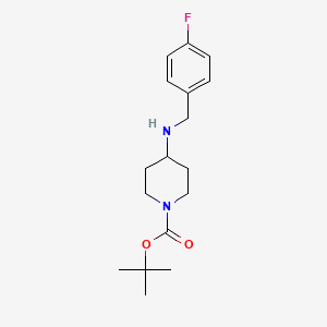 tert-Butyl 4-((4-fluorobenzyl)amino)piperidine-1-carboxylate
