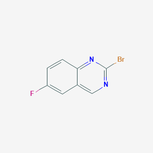 2-BROMO-6-FLUOROQUINAZOLINE