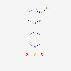 4-(3-Bromophenyl)-1-(methylsulfonyl)piperidine