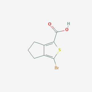 3-Bromo-5，6-dihydro-4H-cyclopenta[c]thiophene-1-carboxylic acid