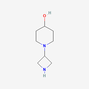 1-(Azetidin-3-yl)piperidin-4-ol
