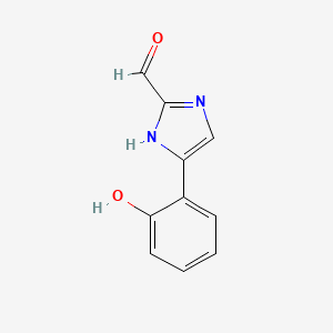 5-(2-Hydroxyphenyl)-1H-imidazole-2-carbaldehyde