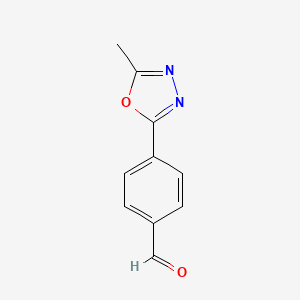 4-(5-Methyl-1,2,4-oxadiazol-3-yl)benzaldehyde