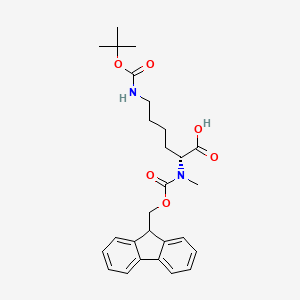 (R)-2-[Fmoc(methyl)amino]-6-(Boc-amino)hexanoic Acid