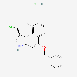 (S)-5-(Benzyloxy)-1-(chloromethyl)-9-methyl-2，3-dihydro-1H-benzo[e]indole hydrochloride