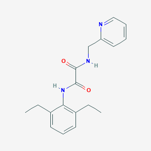 N1-(2,6-Diethylphenyl)-N2-(2-pyridinylmethyl)ethanediamide