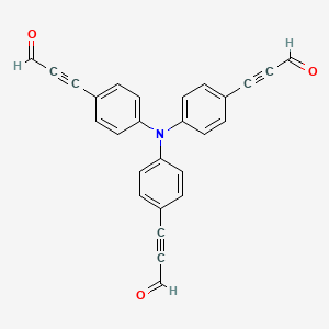 3,3',3''-(Nitrilotris(benzene-4,1-diyl))tripropiolaldehyde