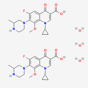 Gatifloxacin sesquihydrate