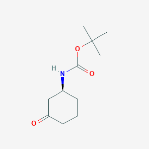 tert-Butyl N-[(1S)-3-oxocyclohexyl]carbamate