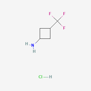 3-(Trifluoromethyl)cyclobutan-1-amine hydrochloride