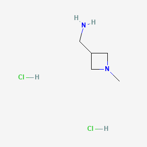 1-(1-methylazetidin-3-yl)methanamine dihydrochloride