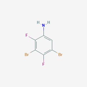 3,5-Dibromo-2,4-difluorobenzenamine