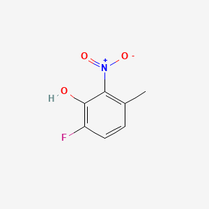 6-Fluoro-3-methyl-2-nitrophenol