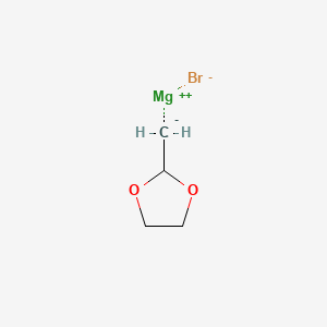 (1,3-Dioxolan-2-ylmethyl)magnesium bromide, 0.5M solution in THF, AcroSeal®