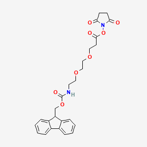 Fmoc-PEG2-C2-NHS ester