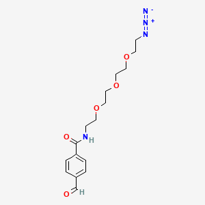 N-[2-[2-[2-(2-Azidoethoxy)ethoxy]ethoxy]ethyl]-4-formylbenzamide
