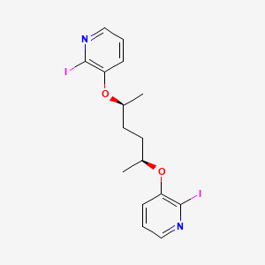 3,3'-(((2S,5S)-Hexane-2,5-diyl)bis(oxy))bis(2-iodopyridine)
