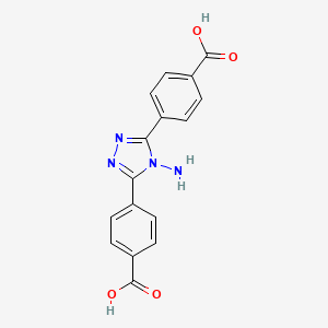 4,4'-(4-Amino-4H-1,2,4-triazole-3,5-diyl)dibenzoic acid