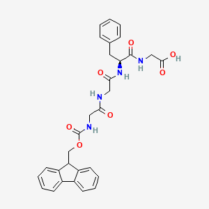 (((9H-Fluoren-9-yl)methoxy)carbonyl)glycylglycyl-L-phenylalanylglycine