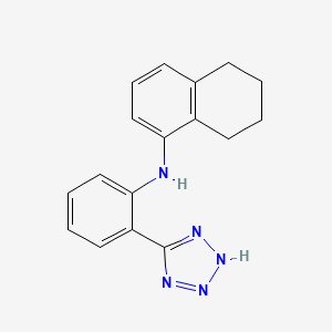 N-(2-(1H-Tetrazol-5-yl)phenyl)-5,6,7,8-tetrahydronaphthalen-1-amine