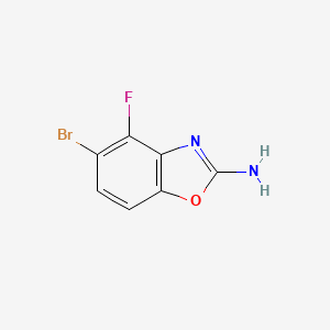 5-Bromo-4-fluorobenzo[d]oxazol-2-amine