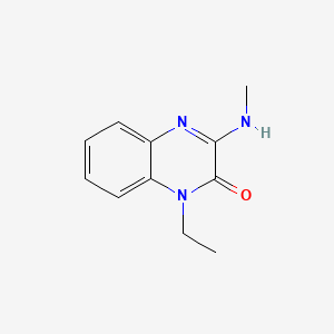 1-Ethyl-3-(methylamino)quinoxalin-2(1H)-one Hydrochloride