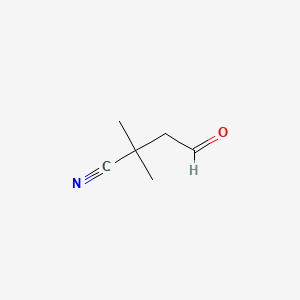 2,2‑Dimethyl‑4‑oxobutanenitrile