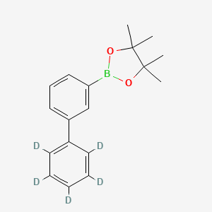 2-([1，1′-Biphenyl]-3-yl-2′，3′，4′，5′，6′-d5)-4，4，5，5-tetramethyl-1，3，2-dioxaborolane