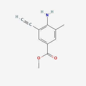 Methyl 4-amino-3-ethynyl-5-methylbenzoate