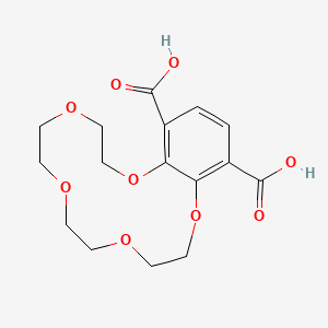 2，3，5，6，8，9，11，12-Octahydrobenzo[b][1，4，7，10，13]pentaoxacyclopentadecine-14，17-dicarboxylic acid